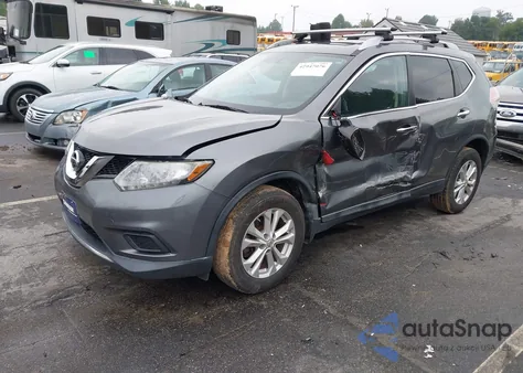 2014 Nissan Rogue Sv из США, поврежденный, VIN 5N1AT2MV7EC793019